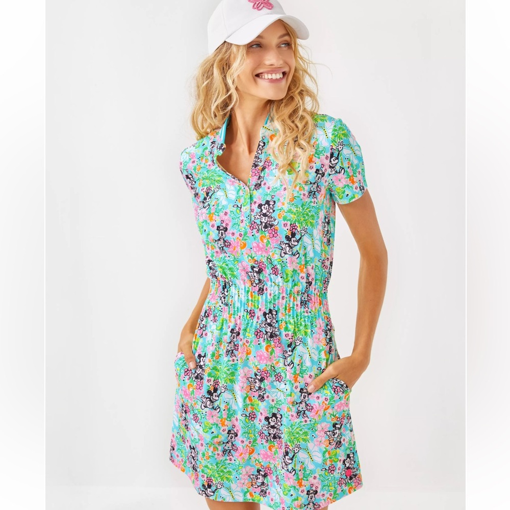 Lilly Hearts Disney UPF 50+ Luxletic Love Active Dress